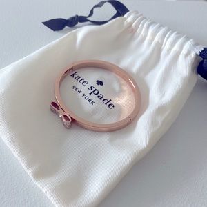 Kate Spade ready set bow pave bow bangle